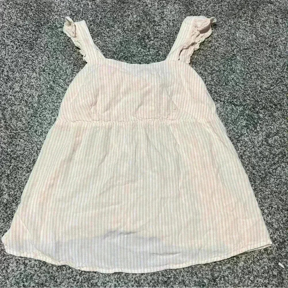 Ingrid & Isabel Women's Maternity Top Sleeveless Tie Back Pinstripe Size S - Picture 1 of 7